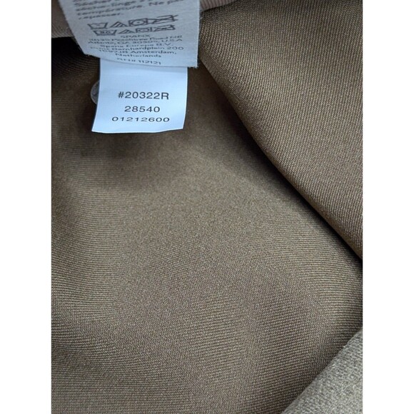 Spanx Women's Size Small Rich Caramel Brown Faux Suede Full Length Leggings - Picture 5 of 5